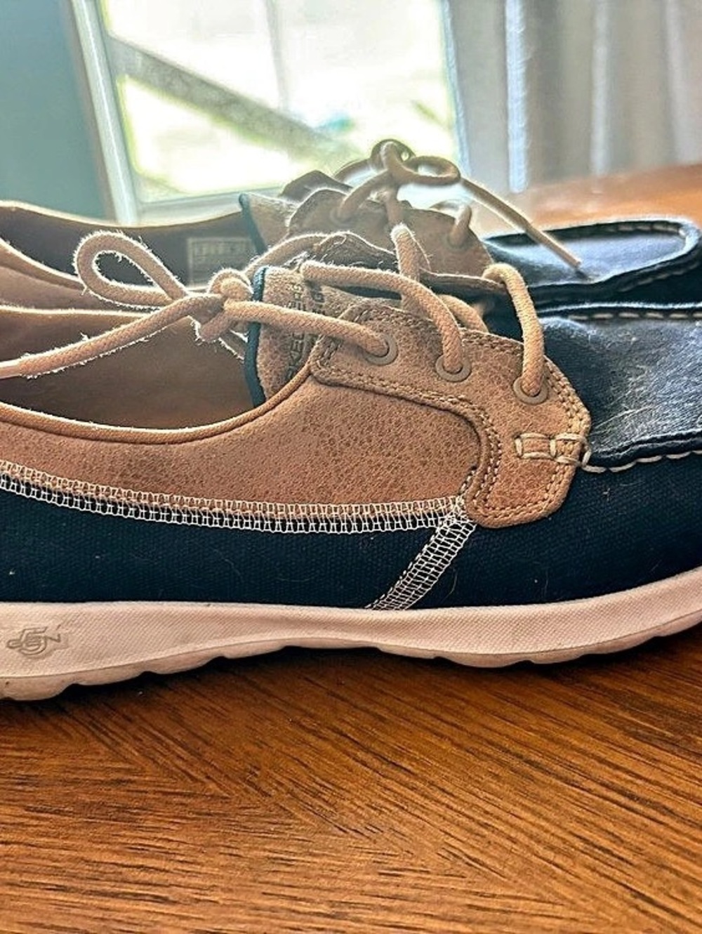 Skechers Blue & Brown Sneaker Boat Shoes US 8